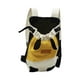 thumbnail image 1 of Pet Cat Carrier Backpack Chest Bag Con Correa Para El Hombro Ajustable Para Senderismo M Blanco Amarillo, 1 of 5