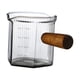 thumbnail image 1 of Taza Medidora De Vidrio, Taza Mezcladora Transparente Resistente Al Calor Para Cafetería Estilo Teahouse A, 120ml, 1 of 5