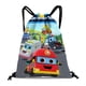 thumbnail image 1 of Super Rescate de Bomberos Mochila de Cuerdas para Deportes y Gimnasio, Bolsa de Cuerdas Resistente al Agua, Bolsa Cinch, 30×40cm, 1 of 6