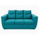 thumbnail image 2 of Sofa Alabama 3 cuerpos Tela Felpa Calipso, 2 of 4