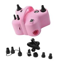 Magideal - Soplador De Bomba De Globo De Aire Multiusos, Herramienta De Aireación Rápida, Accesorios De Globos De Doble Boquilla Para Decoración, Festival, Boda,