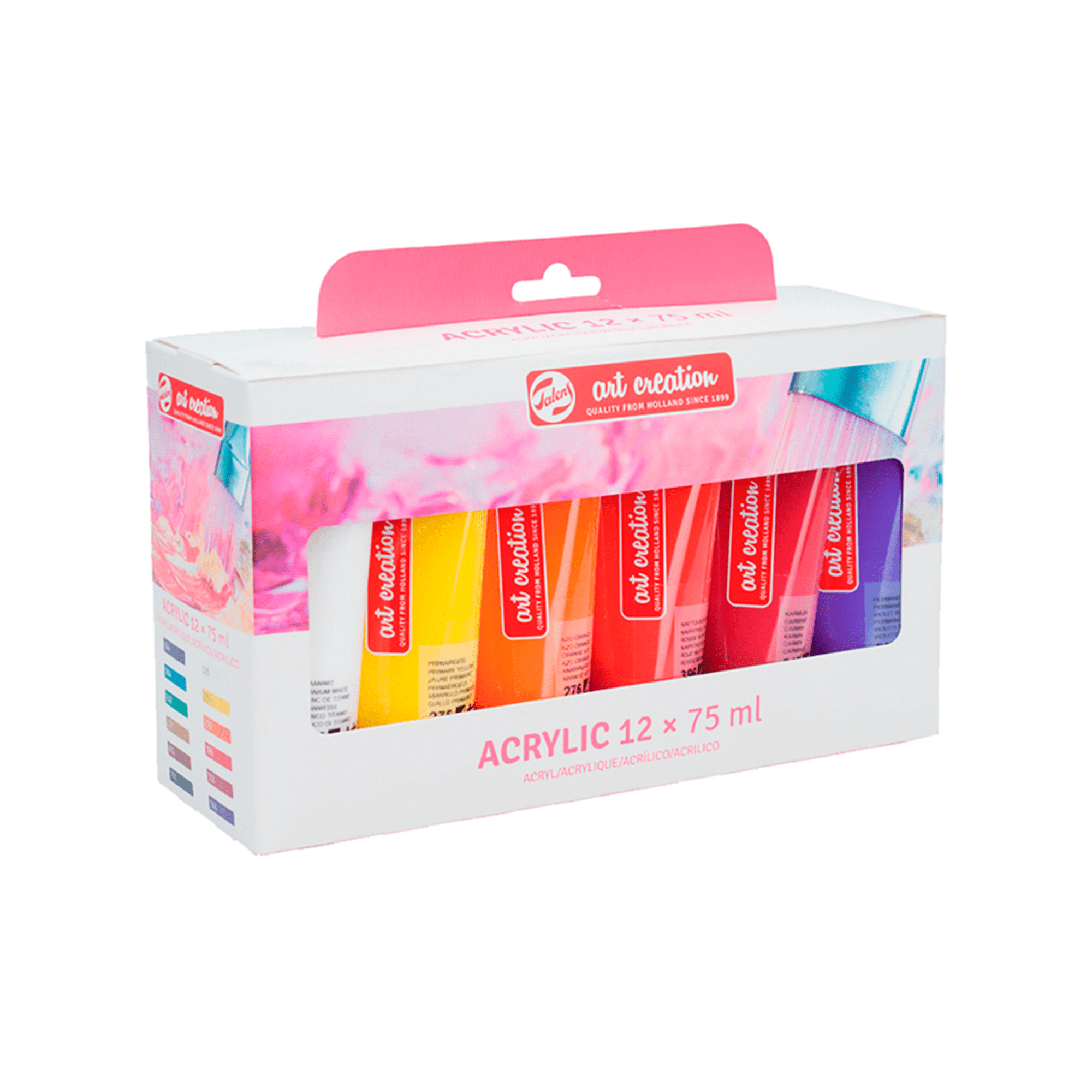 Acrílicos Art Creation Pack 12 Colores 75ml