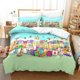 thumbnail image 1 of Cartoon Number-Blocks Bedding Set,Duvet Cover Bed Set Quilt Cover Pillowcase, Boys Girls Adults Bed Sheets, 1 of 5
