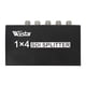 thumbnail image 1 of Divisor SDI Wiistar 1x4 SD-SDI Repetidor HD-SDI 3G-SDI negro, 1 of 7