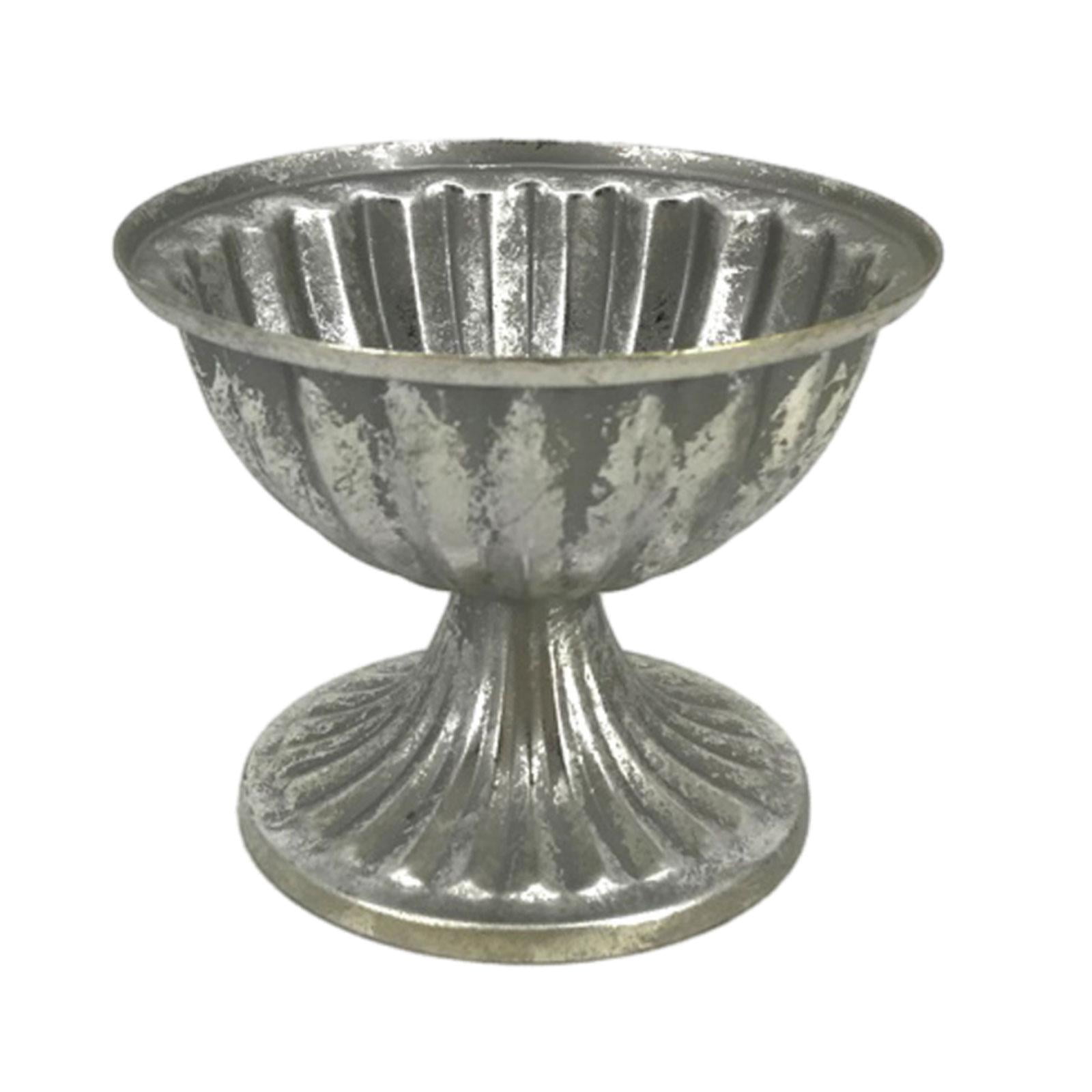 Bothyi - Maceta De Urna Francesa, Florero Decorativo De Metal Para Restaurante, Dormitorio, Mesa De Comedor