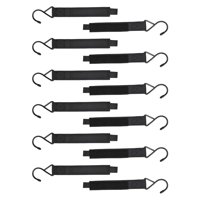 Ioensy - Ganchos Para Refugio De Pesca En Hielo, Gancho De Almacenamiento Para Tienda De Campaña, Linterna, Luces De Acampada, 12 Uds.