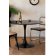 thumbnail image 4 of Mesa Redonda Moderna De Comedor Tulip 100cm Con Base Metalica - Negro, 4 of 4