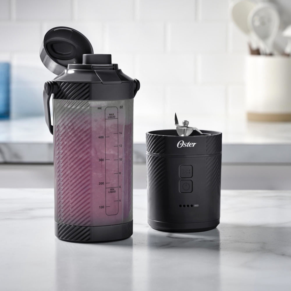 Licuadora portátil Oster GoMAX 590 ml Negro, foto 10