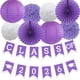 thumbnail image 1 of Decoración para fiesta de graduación DOMOO OF DREAMS morado y blanco, 1 of 6