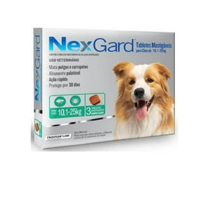 Nexgard 10 A 25 Kilos 3 Comprimidos
