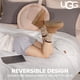 thumbnail image 4 of Manta UGG Nita Full/Queen Cozy de felpa suave, blanca, 4 of 8
