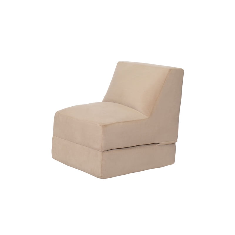 Sofa Cama Bari Tela Velvet Beige