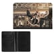 thumbnail image 2 of Gossip Girl Porta Pasaporte Y Cartera De Viaje Premium De Cuero PU, Funda De Pasaporte Bloqueo RFID Con Ranuras Para Tarjetas De Crédito, Estuche Para Libro De Pasaporte Para Familia 10cm × 15cm, 2 of 6