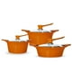 thumbnail image 1 of Bateria Cocina Bohlier 6 Piezas Aluminio Fundido Naranja, 1 of 3