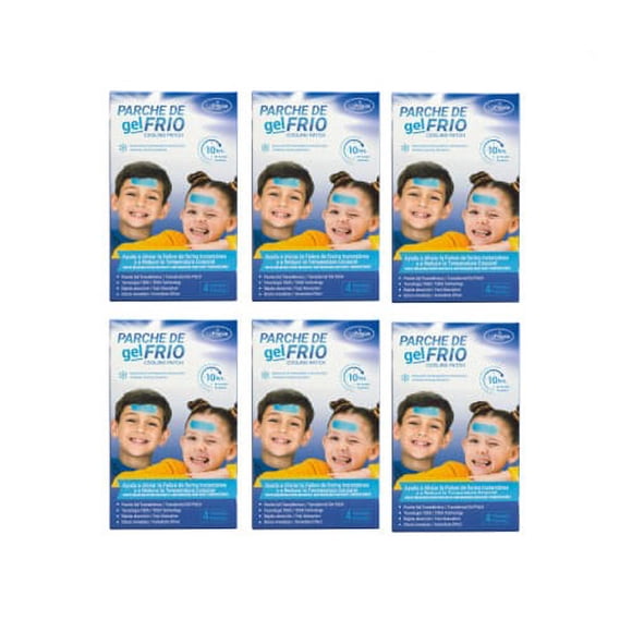 Parche Gel Frío La Prepie Original Pack 6 unidades