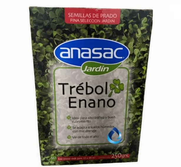 Semillas Pasto Trebol Enano 250 Gr - Anasac - Jardín