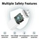 thumbnail image 4 of Bloque de cargador de pared USB de 12 W, paquete de 4 unidades, compatible con iPhone, DOTWARE, 4 of 7