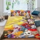 thumbnail image 2 of Undertale Conjunto de sábanas temático, trío de piezas, cómodo y amigable con la piel, diseño único, regalo de decoración para el hogar para familiares, amigos y fans,135cm *200cm, 2 of 6