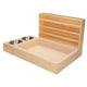 thumbnail image 1 of Estación de alimentación de heno de madera con caja de arena para gatos, estación de alimentación, pesebre, heno al aire libre, suministros para masco, 1 of 5