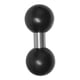 thumbnail image 5 of Adaptador De Doble Bola De Repuesto De Repuesto Profesional Portable Premium 1.5 "Cabeza De Pelota, 5 of 5