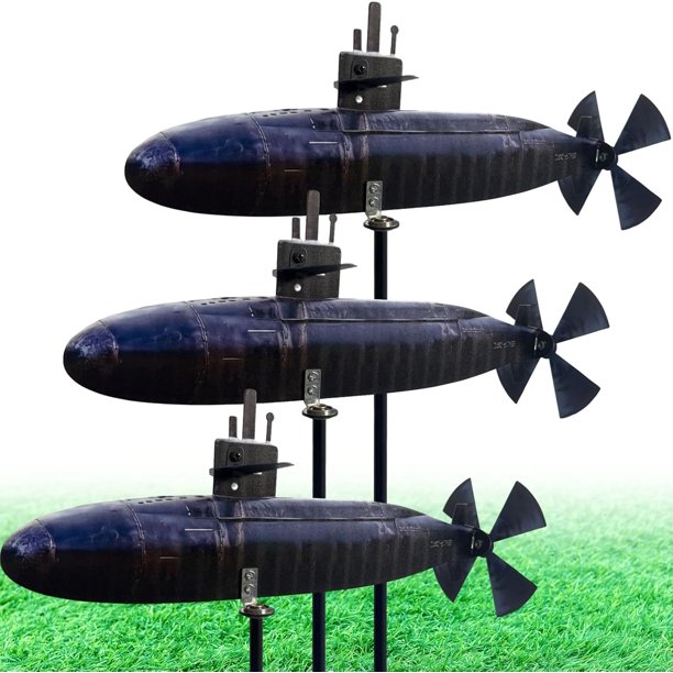 Giroscopio viento submarino único marina arte movimiento patio playa amantes náutica