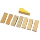 thumbnail image 5 of Papel de lija para acabado de muebles de madera, papel de lija, 70 unidades, papel de lija para lijado de metal, grano P406080120180240320, kit de microlijadora de 3,5 x 1 pulgada para proyectos peque, 5 of 7