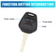thumbnail image 3 of Carcasa de control remoto de 3 botones para Porsche Cayenne 911 996 Boxster 986, 3 of 7