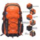 thumbnail image 2 of Mochila de senderismo Diamond Candy 40L impermeable para hombre y mujer, 2 of 6