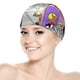 thumbnail image 5 of Richie Rich Gorro de Natación de Licra, Gorro de Baño de Tela Cómoda, Gorro Elástico Antideslizante para Hombres, Mujeres y Niños, 5 of 6