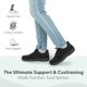thumbnail image 2 of Zapatos de caminar Orthofeet talla 29 cm negro/negro, 2 of 6