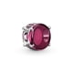 thumbnail image 2 of Charm Pandora Colours Fuchsia Rose Oval Cabochon, 2 of 2