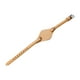 thumbnail image 1 of Correa De Reloj De Cuero Correa De Repuesto Pequeña Correa De Reloj Ajustable Hebilla De Metal Caqui Claro, 1 of 3