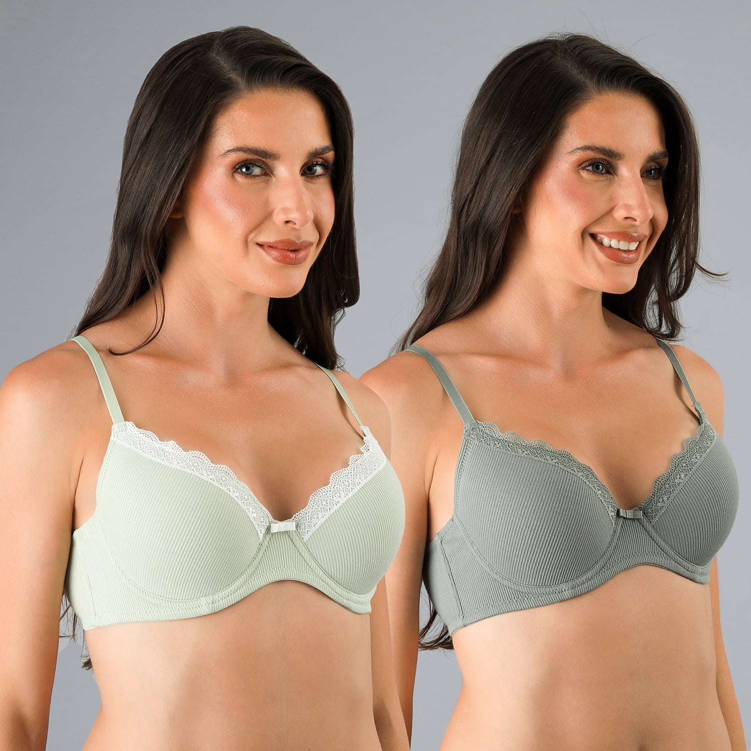 Pack 2x Sosten Perfect Cover Flores Mujer 25491-275