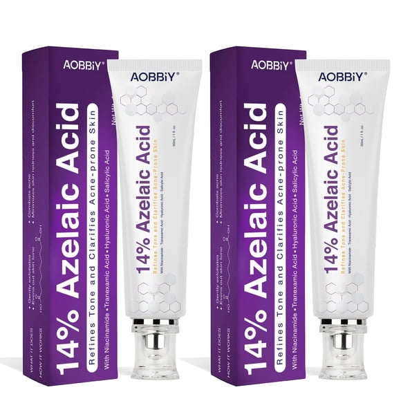Crema AOBBIY de ácido azelaico para aliviar el enrojecimiento facial, 30 ml, paquete de 2