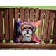 thumbnail image 4 of Almohada Decorativa Shih Tzu Hippie Dawg, 4 of 6