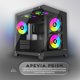 thumbnail image 2 of Funda para PC Gaming Cube Apevia Prism-BK Prism Micro-ATX, color negro, 2 of 7