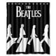 thumbnail image 1 of Cortina de ducha de The Beatles Band, juego de cortina de baño con ganchos, tamaño 60 x 72 pulgadas, 1 of 3