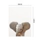 thumbnail image 3 of Póster con impresión artística de león, cebra, elefante, jirafa, animales bebés, cuadro de animales de safari, pintura en lienzo, decoración de pared para habitación infantil., 3 of 5