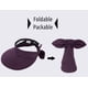 thumbnail image 5 of Sombreros para mujer con visera de playa convertible y protección solar UV UPF 50+, 5 of 5