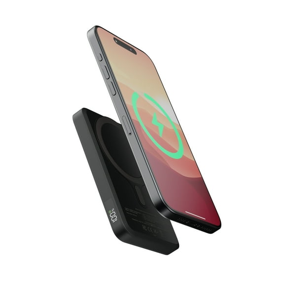Batería 5.000 mAh con carga magnética 7.5W Xtorm Negro
