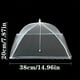 thumbnail image 5 of 1pc Foldable Umbrella-Shaped Food Tent Cover With Lace Design, Collapsible & Portable Anti-Mosquito Mesh Cover For Home, Camping & Restaurants, Protects From Dust, Flies & Mosquitoes, Multi-functional, 5 of 5