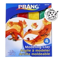 Set De Arcilla Para Modelar Prang, 4 Bloques De Arcilla De Colores, 113 G Cada Uno