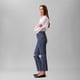 thumbnail image 4 of Vaqueros Calvin Klein de talle alto, corte recto, para mujer, 4 of 5