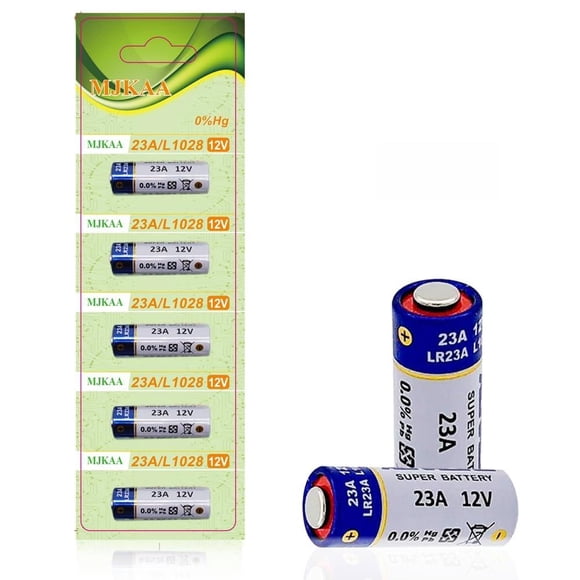 Batería Alcalina MJKAA A23 12V 60mAh Paquete de 5