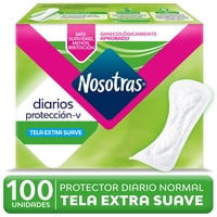 Protector Diario Corto 100 Un Nosotras