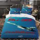 thumbnail image 1 of SU33 Aircraft Theme Bedding Set | Comfortable Polyester Duvet Cover and 2 Pillowcases Ideal for All Seasons, 1 of 5
