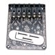 thumbnail image 2 of Eje del puente de la silla de montar de la forma del rodillo de la forma fijado para las piezas tele de la guitarra eléctrica, 2 of 5