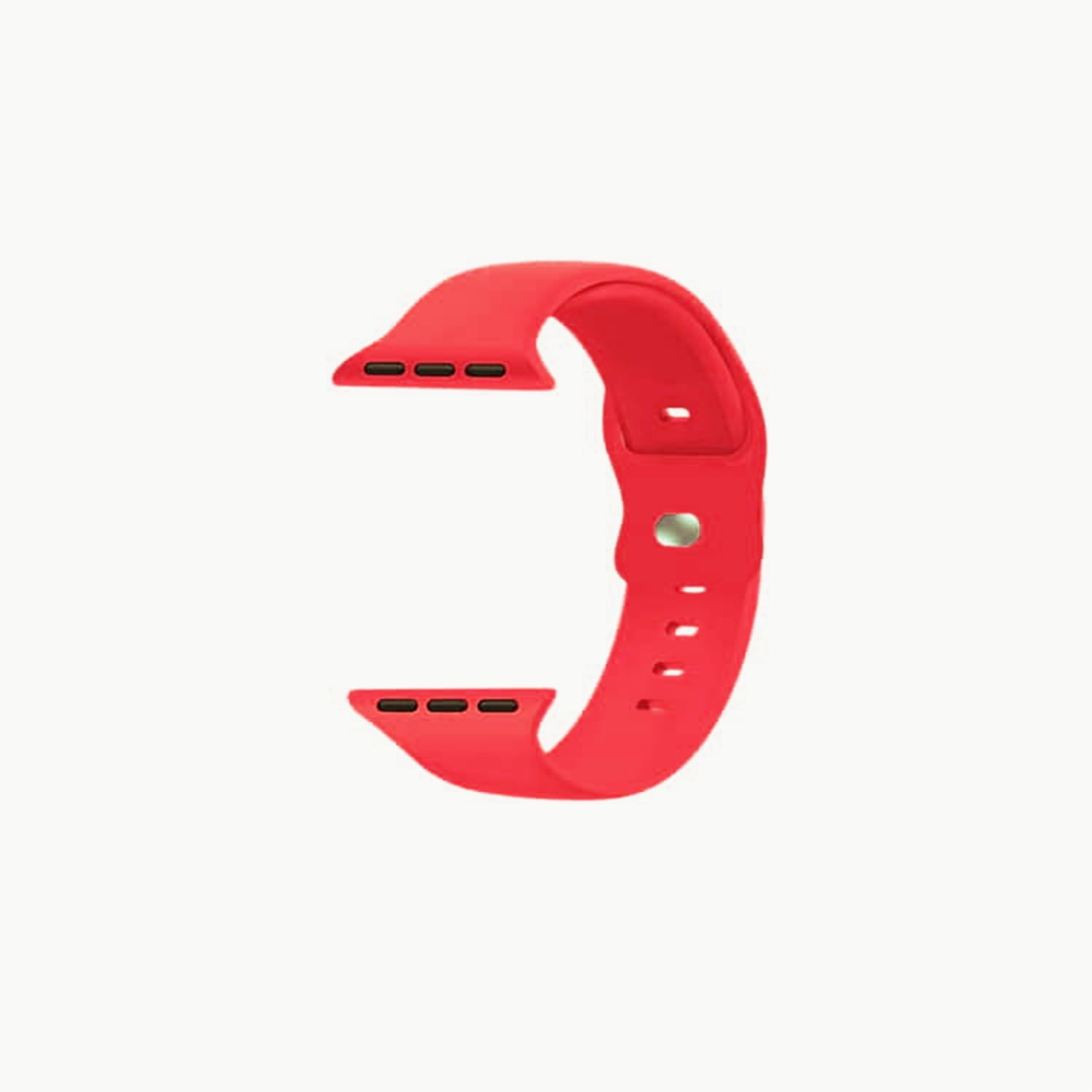 Genérico - Correa Smartwatch Silicona Rojo M/l 42x44x45mm
