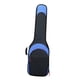 thumbnail image 3 of Bolsas De Bajo De Guitarra Eléctrica Profesional Estuche De Transporte Bolsa De Concierto Impermeable Azul, 3 of 5