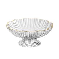 Bothyi - Cuenco Para Servir Frutas Con Orificios De Drenaje, Soporte Para Frutas Para Encimera De Cocina, Hogar, Blanco